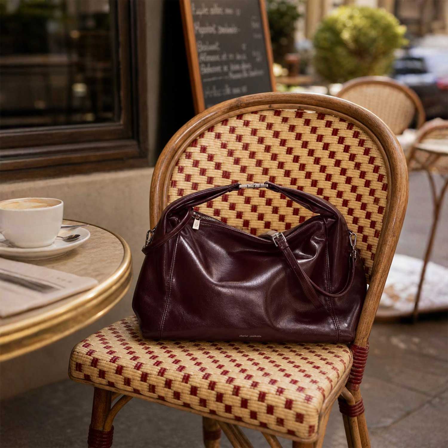 Bolso hombro marrón