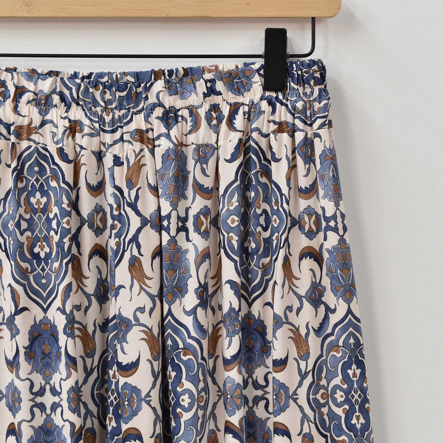 Pantalón estampado azul