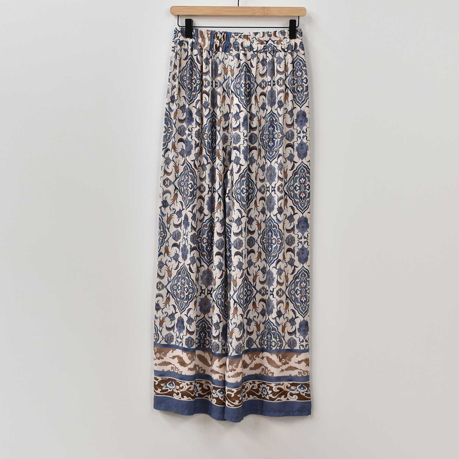 Pantalón estampado azul