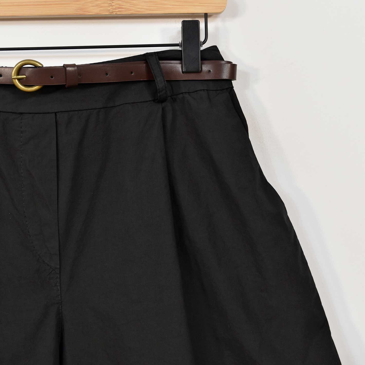 Short cinturón negro