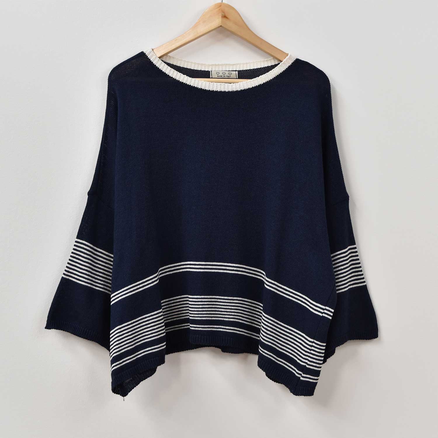 Jersey rayas marino