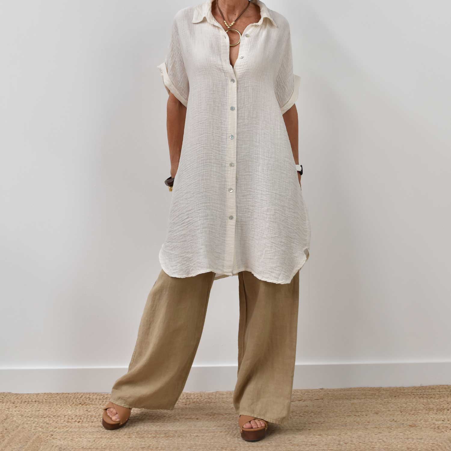Camisola beige