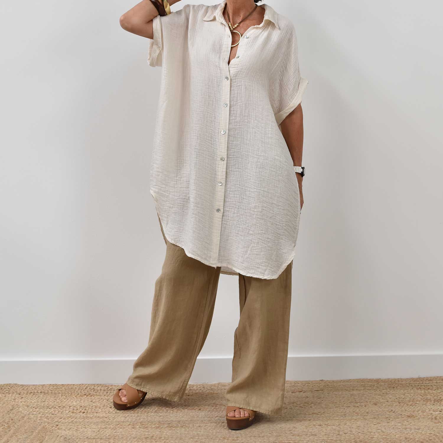 Camisola beige