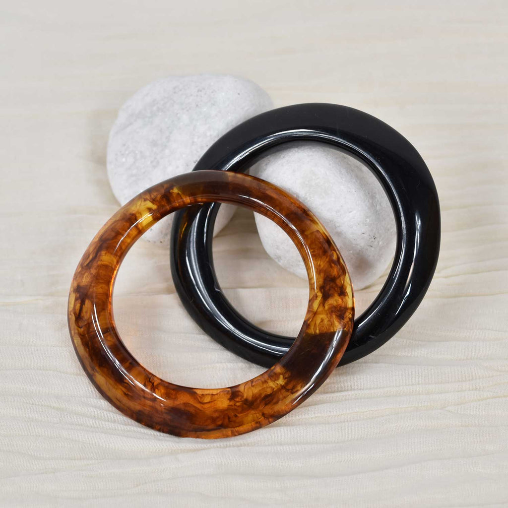 Set 2 pulseras resina fina