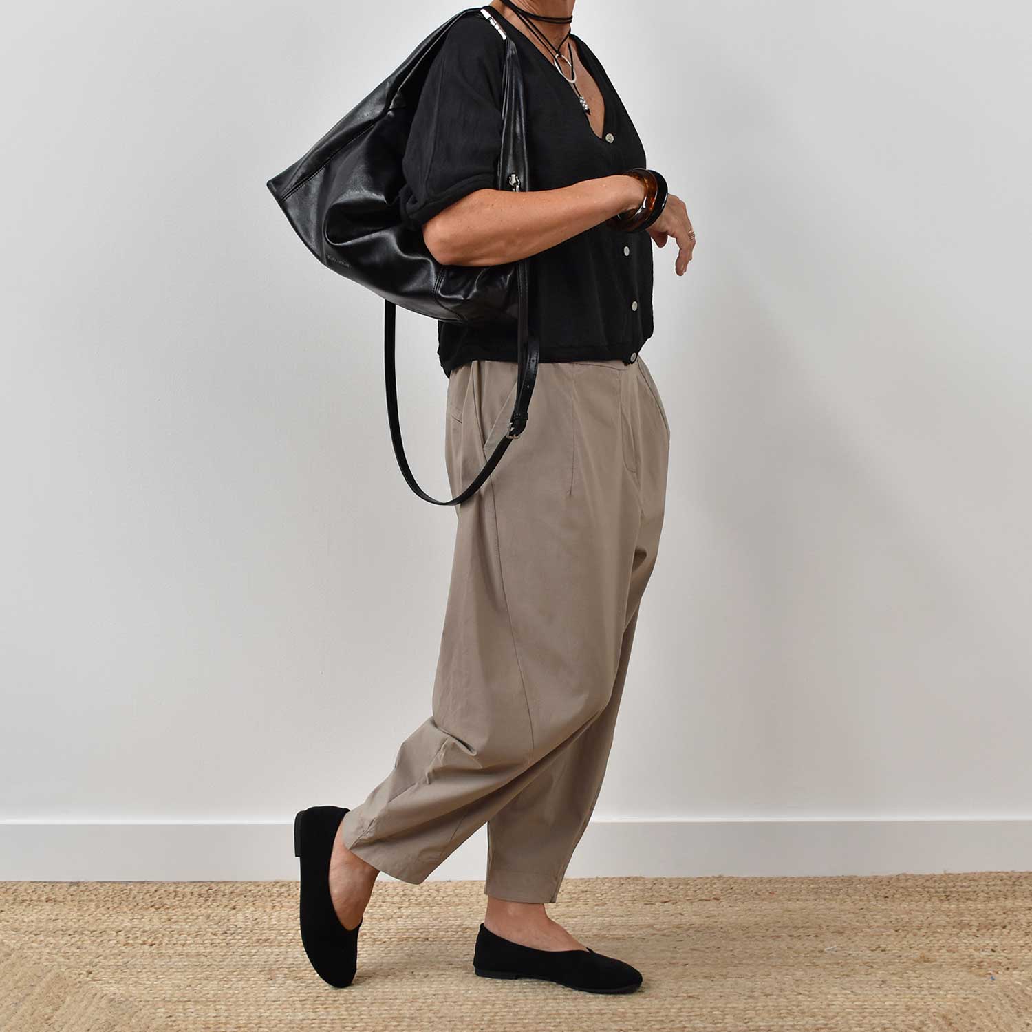 Bolso hombro negro