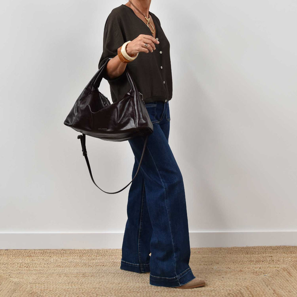 Bolso hombro marrón