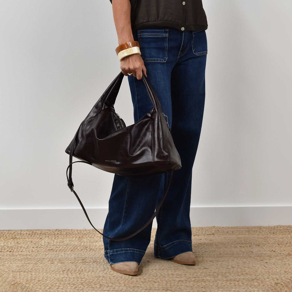 Bolso hombro marrón