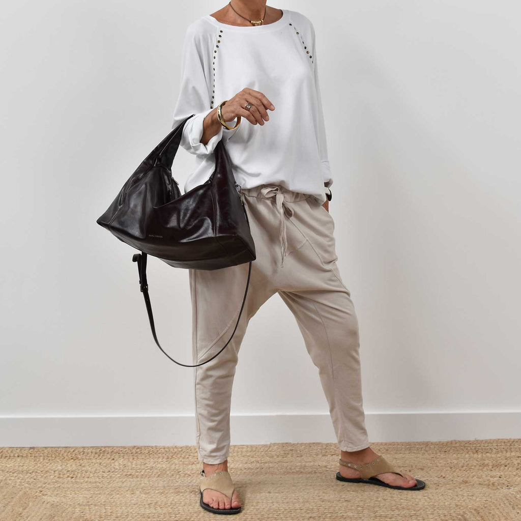 Bolso hombro marrón