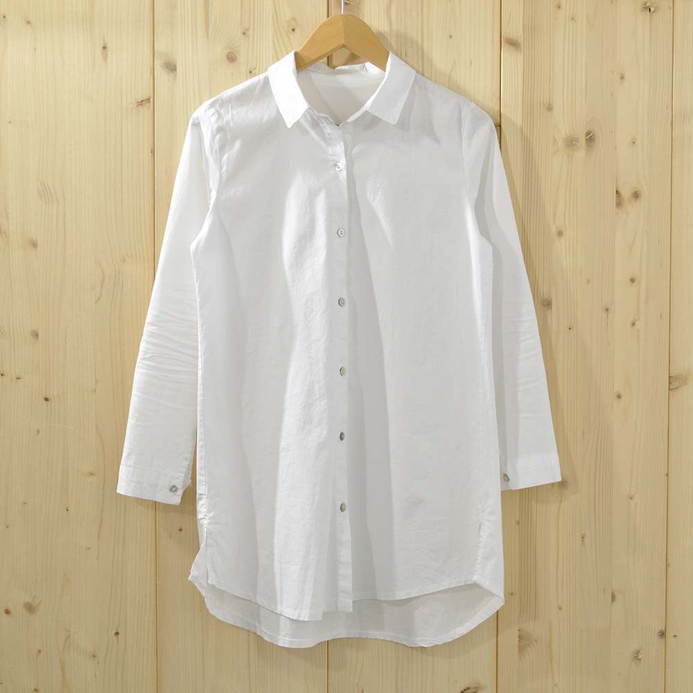 Camisa larga aberturas