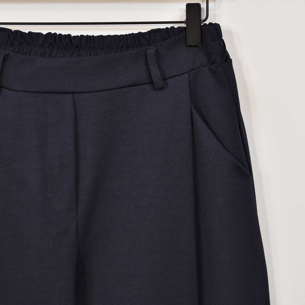 Pantalón baggy elástico marino
