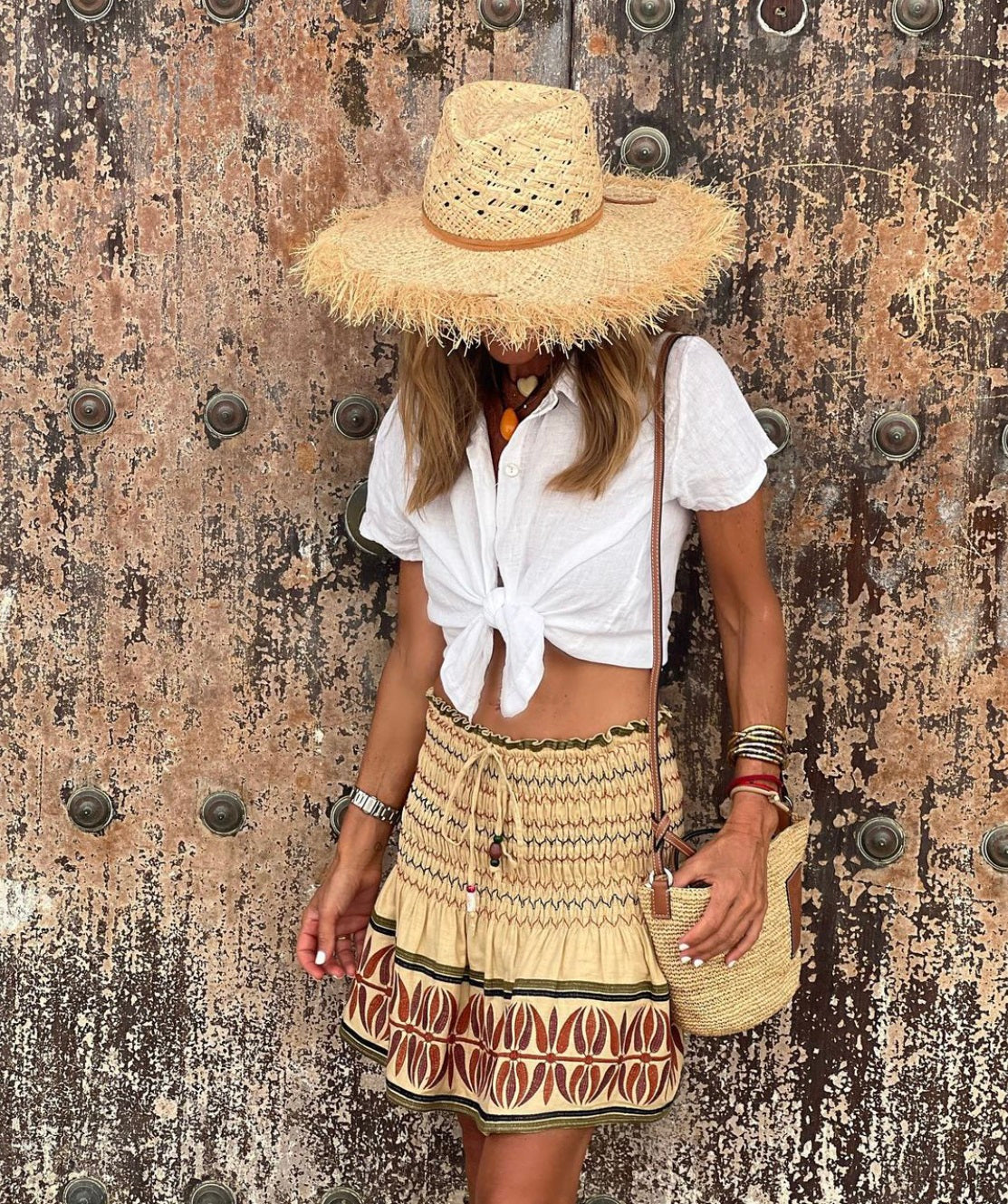 Camisa lino blanca