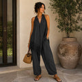 Total look fleco negro